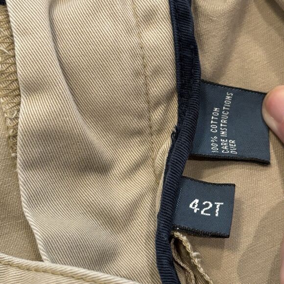 Polo Ralph Lauren Cargo Shorts Men 42T Utility Pockets Classic Khaki Vintage Y2K - Picture 7 of 8